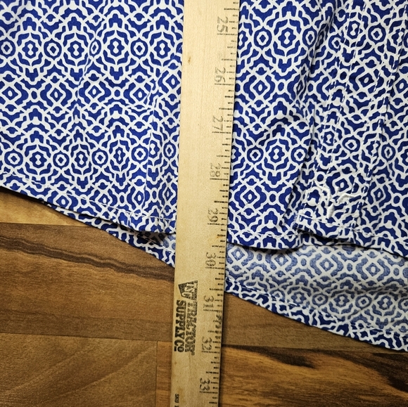 Wrangler Pearl Snap Button Shirt Mens XL Blue 20X Competition Advanced Cowboy - Picture 9 of 10